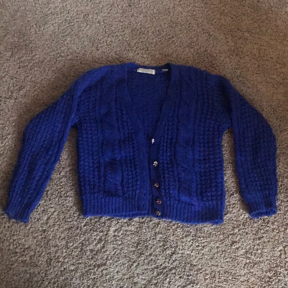 Karen Scott vintage button down sweater.